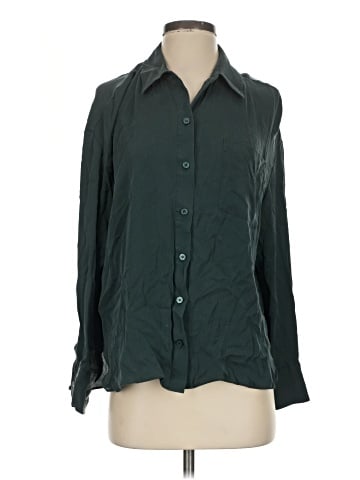 Nordstrom Signature Long Sleeve Silk Top (view 1)