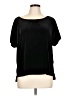 Ecote Black Short Sleeve Top Size L - photo 1