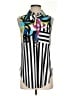 Frank Lyman Design Black Sleeveless Button-Down Shirt Size 4 - photo 1