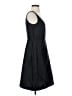 Ann Taylor 100% Silk Black Cocktail Dress Size 4 - photo 4