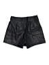 Topshop Metallic Black Shorts Size 6 - photo 2