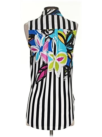 Frank Lyman Design Sleeveless Button-Down Shirt (view 2)