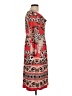 Sunny Leigh Paisley Multi Color Red Casual Dress Size L - photo 4