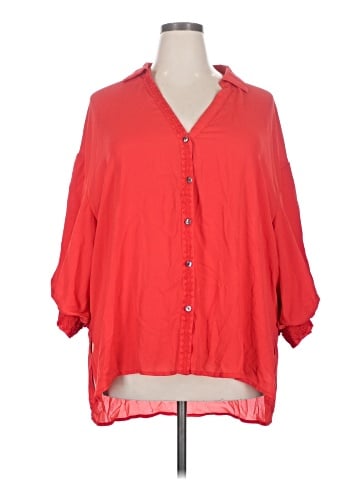Oddi 3/4 Sleeve Blouse (view 1)