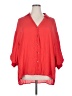 Oddi 100% Polyester Red 3/4 Sleeve Blouse Size 3XL - photo 1