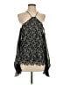 Karina Grimaldi 100% Polyester Black Sleeveless Blouse Size S - photo 1