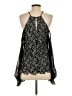 Karina Grimaldi 100% Polyester Black Sleeveless Blouse Size S - photo 2