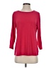 Investments Red 3/4 Sleeve Top Size S - photo 1