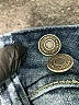 Hydraulic Blue Denim Shorts Size 9 - 10 - photo 3