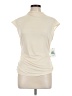 DKNY Ivory Sleeveless Top Size L - photo 1