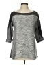 Dolan Chevron-herringbone Gray Pullover Sweater Size L - photo 1