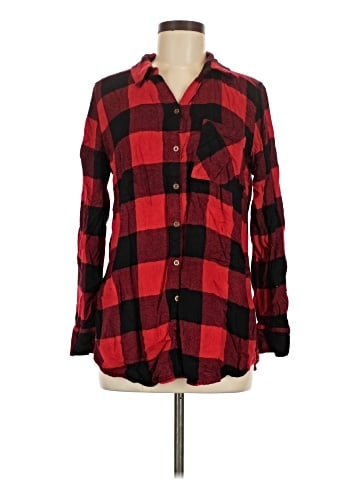 Maurices Long Sleeve Button-Down Shirt (view 1)