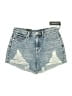 Blank NYC Blue Denim Shorts Size 26 waist - photo 1