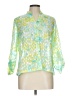 Ruby Rd. 100% Polyester Green 3/4 Sleeve Blouse Size 12 Petite - photo 1