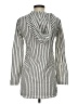 Billabong 100% Cotton Silver Ivory Long Sleeve Blouse Size S - photo 2