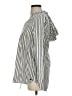 Billabong 100% Cotton Silver Ivory Long Sleeve Blouse Size S - photo 5