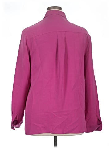 St. John Long Sleeve Silk Top (view 2)