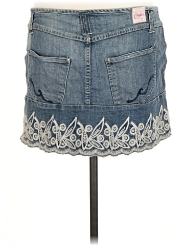 Candie's Denim Skirt (view 2)