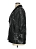 Shein 100% Nylon Metallic Silver Blazer Size 1X - photo 5