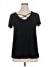 Cupio Black Short Sleeve Top Size XL - photo 1