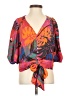 J by Joie 100% Polyester Orange Kimono Size S - photo 1