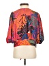 J by Joie 100% Polyester Orange Kimono Size S - photo 2
