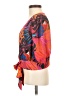 J by Joie 100% Polyester Orange Kimono Size S - photo 5