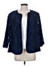 Alex Evenings Paisley Blue Blazer Size 18 - photo 1