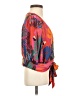 J by Joie 100% Polyester Orange Kimono Size S - photo 4
