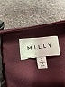 Milly Burgundy 3/4 Sleeve Top Size 2 - photo 4