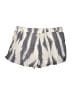 Kenji 100% Viscose Stripes Gray Shorts Size L - photo 2