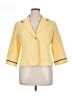 Studio 1 100% Polyester Yellow 3/4 Sleeve Blouse Size 16 (petite) - photo 1