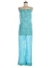 Cool Change Animal Print Teal Jumpsuit Size Med - Lg - photo 1