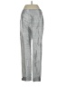 Paule Vasseur 100% Acetate Metallic Silver Casual Pants Size EU (FR) 36 / US 4 - photo 2