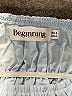 Beginning Boutique 100% Cotton Blue Sleeveless Blouse Size 4 - photo 7
