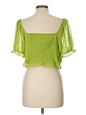 BCBGeneration Short Sleeve Blouse (view 2)