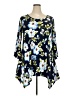White Mark Blue 3/4 Sleeve Blouse Size XXL - photo 1