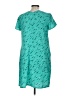 Apt. 9 100% Polyester Teal Casual Dress Size M - photo 2