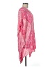 Lovestitch 100% Rayon Pink Poncho Size M - photo 4