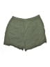 Splendid 100% Viscose Solid Green Shorts Size M - photo 2