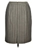 Caslon Chevron-herringbone Gray Formal Skirt Size 10 - photo 2