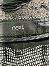 Next Houndstooth Gray Dress Pants Size 12 - photo 7