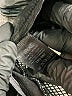 Next Houndstooth Gray Dress Pants Size 12 - photo 8