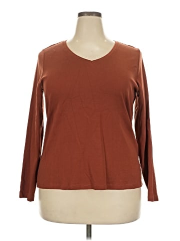 St. John's Bay 3/4 Sleeve T-Shirt (view 1)