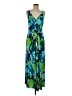 Travelsmith Tropical Green Casual Dress Size M - photo 1