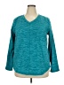 St. John's Bay 100% Polyester Teal Pullover Sweater Size XXL - photo 1