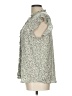 Pleione 100% Polyester Silver Sleeveless Blouse Size L - photo 5
