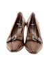 Prada 100% Leather Brown Heels Size EU 39 - photo 2
