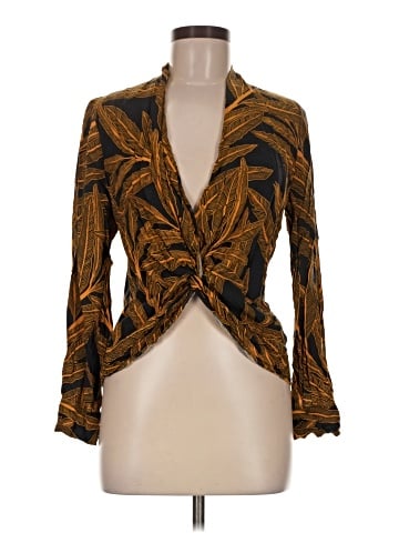 Olivaceous Long Sleeve Blouse (view 1)