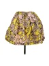 MSGM 100% Polyester Floral Yellow Casual Skirt Size EU (IT) 38 / US 2 - photo 1